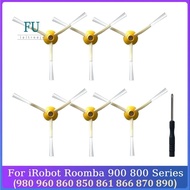 Side Brush Accessories for iRobot Roomba 900 800 Series, 980 960 860 850 861 866 870 890 Vac Edge-Sweeping Brushes
