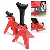 Heavy Duty Double Safety Locking Car Jack Stands Steel - 6 Ton