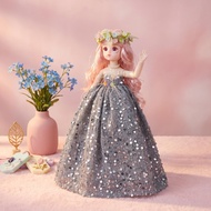 Handmade Princess BJD Doll Fashion Multi-layer Wedding Dress For 30cm" Doll Outfits Clothes Party Go
