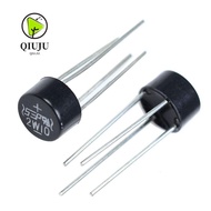 QIUJUU 20PCS Silicon Diodes, 2A 1000V Single Phase 2W10 Bridge Rectifier, Durable 2W10 DIP-4 DIP-4 R