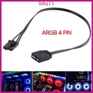 LID Standard ARGB 4-Pin 5V Adapter Connector ARGB Cable 25cm Extension Cord