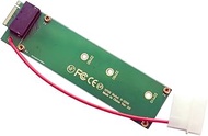 Xiwai Ruler 1U GEN-Z EDSFF Short SSD E1.S to NVMe NGFF M-Key 4X Host Carrier Adapter with Power