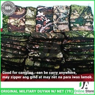 Military Duyan (Matibay Hammock Military) with Mosquito Net and Tali (7 feet)
