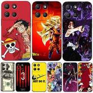 Case For Motorola MOTO G56 G86 G96 5G Case Soft Silicone phone Cover Fashion Anime One Piece Dragon 