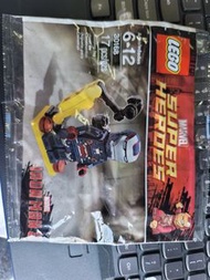 lego marvel iron man War machine 人仔 30168 腳有print