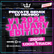 🔥 VOL.1 JANUARY 2K25 EDITION – PRIVATE VIP REMIX PACK [26 SET] 26GB 1000 TRACK 🎧