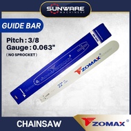 ZOMAX 22" Guide Bar Papan Chainsaw