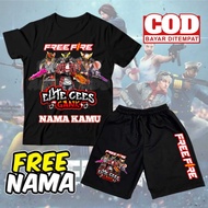 Boys GIRLS FREEFIRE SG RAPPER T-SHIRT & PANTS SET - SG OPM - SG 2JT CHILDREN'S T-SHIRT SET FREE NAME