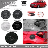 Vemart new axia 2023 car fuel cap trim cover accessories axia baru