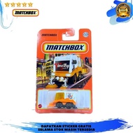 PUTIH Matchbox Mbx Mini Swisher White Orange Timothy Diecast