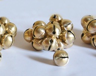 Satu Kodi no 4 - 20 biji - Klinting Gowok no 4 DD Kerincingan Kuningan Bandul Kalung Kucing Diameter