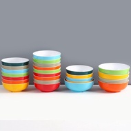 10 a8 Dipping Porcelain Hot Pot Bowls Melamine Soup Bowls Commercial Fast Food Small Bowls Rice Bowl
