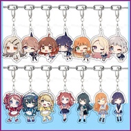 HT Aikatsu on Parade Temari Tsukimura Acrylic Keychain Pendant Backpack Accessories Anime Periphery 