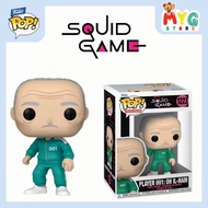 Funko Pop Vinyl Player 001: Oh IL-Nam 1223 Squid Game Collectible Figure In
