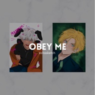 Obey Me Artprints by zohasketch