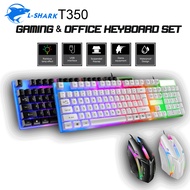 T6 Gaming Mouse Keyboard Set Gaming keyboard and mouse T6 Set USB Gaming Keyboard Colorful backlight
