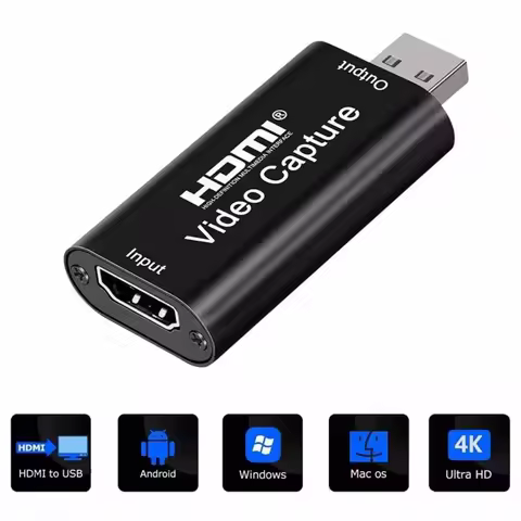 USB 2.0 3.0 Video Capture Card 1080P 30 60fps 4K HDMI-compatible Video Grabber Box for Game Camera R