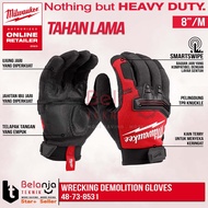 Milwaukee Construction Work Gloves Safety Gloves Hand Gloves Work Gloves Size M
