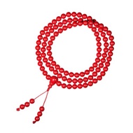 【正佳珠寶】帝王硃砂 頂級滿紅帝王砂 6mm 108顆平安轉運珠