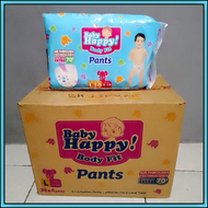 1 Dus Pampers Baby Happy Pants / Popok Bayi Murah Ukuran M Dan L 1 Karton Isi 4 Ball