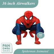 36" Spiderman Airwalkers Balloon|Spiderman Airwalker Foil Balloon