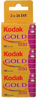 Kodacolor Gold 200 GB 135-36 CN 3 P Film Kodak Kodacolor Gold 200 GB 135-36 CN 3 P Film
