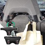 1/2pcs Car Seat Hook Metal Hook Car Seat-back Hanger Hook for Audi A4 B8 A3 8P 8V S3 A5 A6 S6 C6 Q5 
