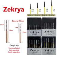 5Pcs/Box FG Zekrya Carbide Tungsten Bone Cutters Burs Dental Drill Tooth Extraction Burs For High Sp