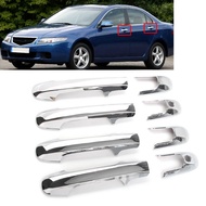 8Pcs/Set Chrome Auto Door Handle Cover Trim For Honda Accord 2003 2004 2005 2006 2007 Car Accessorie