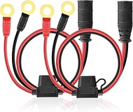 2 Pack Wire Harness Compatible With NOCO GC008 X-Connect M10 (3/8in) XL Eyelet Terminal Connector, B