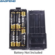 92L Baofeng UV-5R Battery Case 6xAA Shell Black For Baofeng UV-5R DM-5R Plus Series FM Transce Xw7