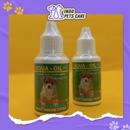 FISH OIL FOR DOGS - SQUA OIL DROP 30ML - VITAMIN SUPPLEMENT OMEGA 3 BALANCED HORMONES MOISTURIZES DO