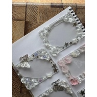 Cute decorated toploader for photocard PC 100% handmade