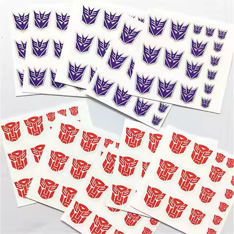Autobot Logo UV Sticker Decal for Laptop Car Phone Waterproof Cartoon Science Fiction Theme