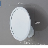 Punch-Free Bathroom Suction Cup Square Mirror Strong No Trace Stickers Wall Bathroom Wash Mirror Large Cosmetic Mirror