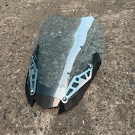 ชิวหน้าNMAX ปี2020-2024 (งานคาร์บอน)(ทรงซิ่งชิวประกอบ2ชั้น) ชิวแต่ง NMAX แต่งรถ ชิวNmax2020 ชิวNmax2