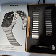 Apple watch Ultra 3 全新 NOMAD Titanium Band V2 銀色  (42/44/45/49mm)