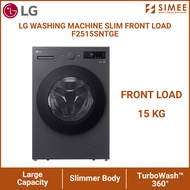 LG WASHING MACHINE SLIM FRONT LOAD 15KG F2515SNTGE