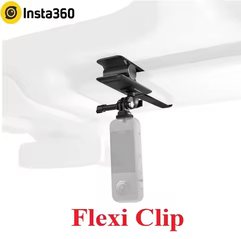 Insta360 Flexi Clip Original Accessories For Insta 360 X5/X4/X3/X2 /Ace Pro/Ace Pro 2/GO 3S/Flow 2 P