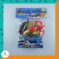 Marine Life Set Sea Animal Figurine Toy Set