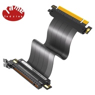 PCIE 4.0 Extension Cable, 16x Shielded High Speed GPU Riser Cable with PCI Express Port GPU Extensio