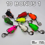 Soft Frog 3.5 CM Diving Soft Plastic