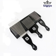 UQPYO Afro Pick Comb Durable Curly Hair Black Afro Hair