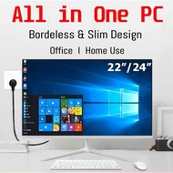 22"/24"/27"/32" All in one desktops pc 2024 New Ultra Slim all in one pc