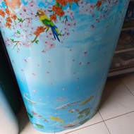 H0M3Sweet- 3D Flower Pattern Fiber Fence Coating