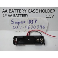 AA 1 slot single slot 14500 AA Battery case holder with spring wire 1.2V 1.5V Spring ni-mh lithium i