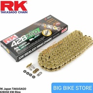 restock Rantai RKJ Chain 428 XSO X-Ring 140L Ninja 150 R R15 KLX 150