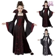 SOONA Witch Costume - Black Fantasy Dress-Up Outfit for Girls Ages 4-12, Perfect for Halloween