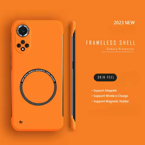 Hard PC Frameless Magnetic Phone Case For Huawei Nova 9 SE Pro Nova 8 SE 10 11 Pro Magsafe Matte Thi