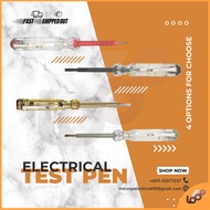 ELECTRICAL TEST PEN / PEN UJI ELEKTRIK / ELECTRICIAN TEST PEN [READY STOCK]